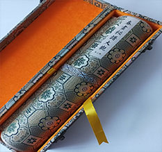 灵武书画装裱案例